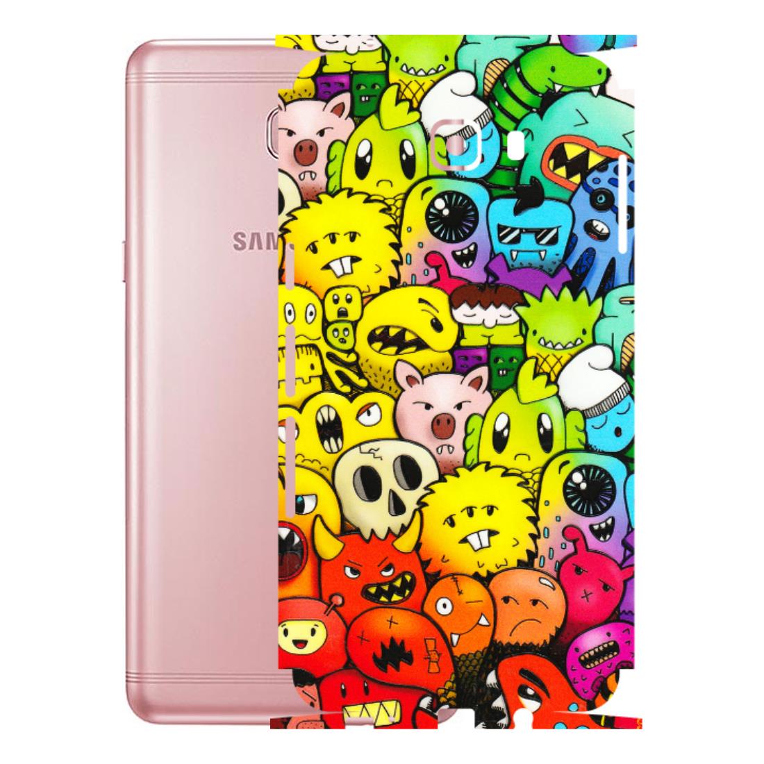 Samsung M/F/Note/Flip and C Phone Skins (All Models) - Angry Funkies - 3D Embossed Finish (L-169) Samsung Galaxy C9 Pro
