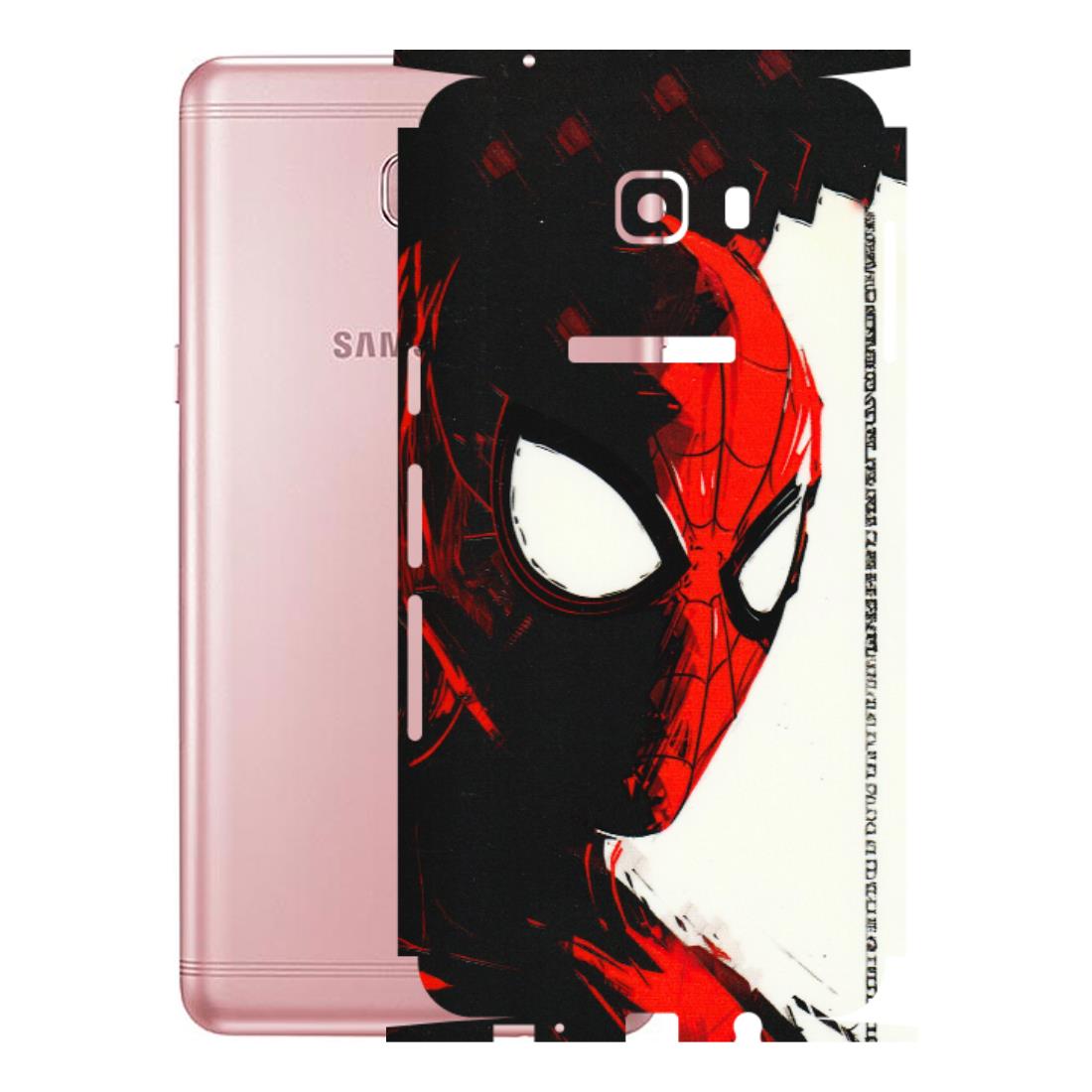 Samsung M/F/Note/Flip and C Phone Skins (All Models) - Spiderman Killer Face - 3D Embossed Finish (L-17) Samsung Galaxy C9 Pro
