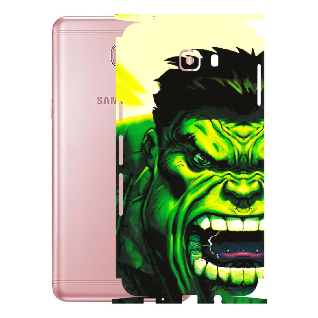 Samsung M/F/Note/Flip and C Phone Skins (All Models) - Hulk - 3D Embossed Finish (L-180) Samsung Galaxy C9 Pro