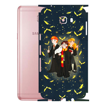 Samsung M/F/Note/Flip and C Phone Skins (All Models) - Harry Potter - 3D Embossed Finish (L-183) Samsung Galaxy C9 Pro