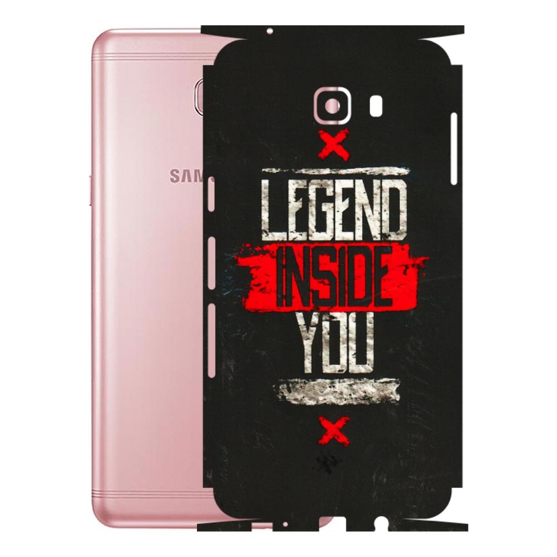 Samsung M/F/Note/Flip and C Phone Skins (All Models) - Legend Inside You - 3D Embossed Finish (L-186) Samsung Galaxy C9 Pro