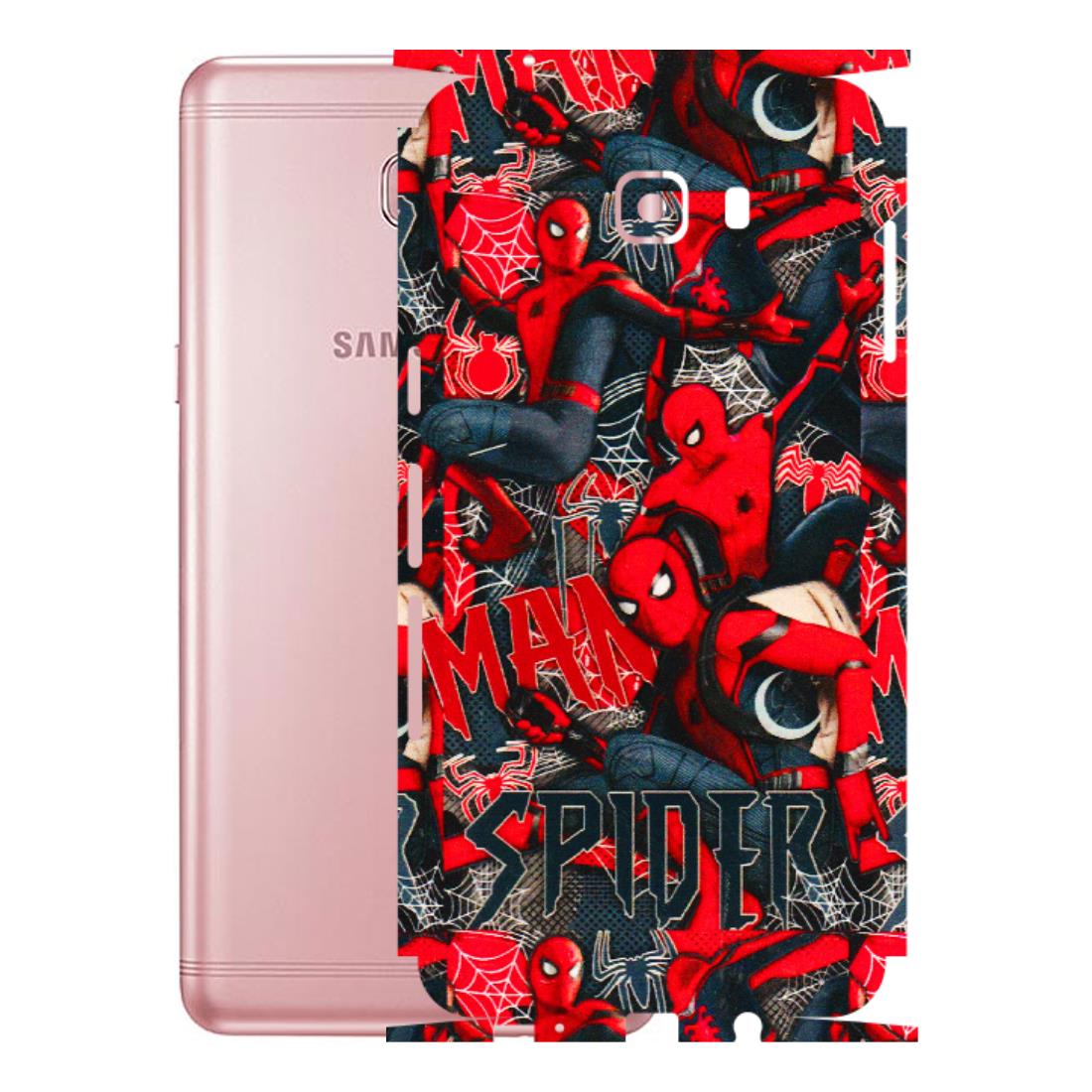 Samsung M/F/Note/Flip and C Phone Skins (All Models) - SpiderMan Cool - 3D Embossed Finish (L-188) Samsung Galaxy C9 Pro