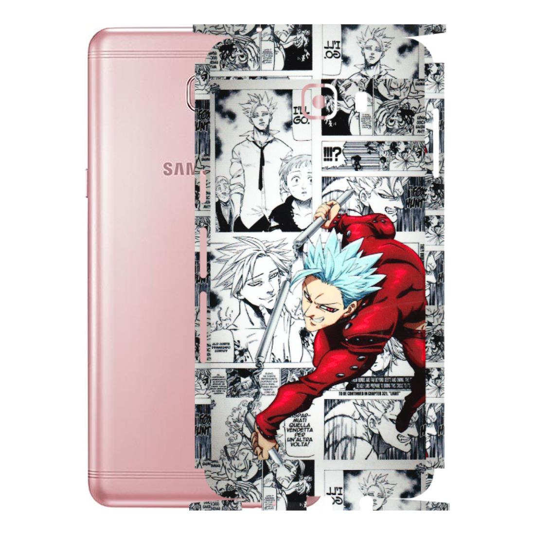 Samsung M/F/Note/Flip and C Phone Skins (All Models) - Anime Comic - 3D Embossed Finish (L-192) Samsung Galaxy C9 Pro