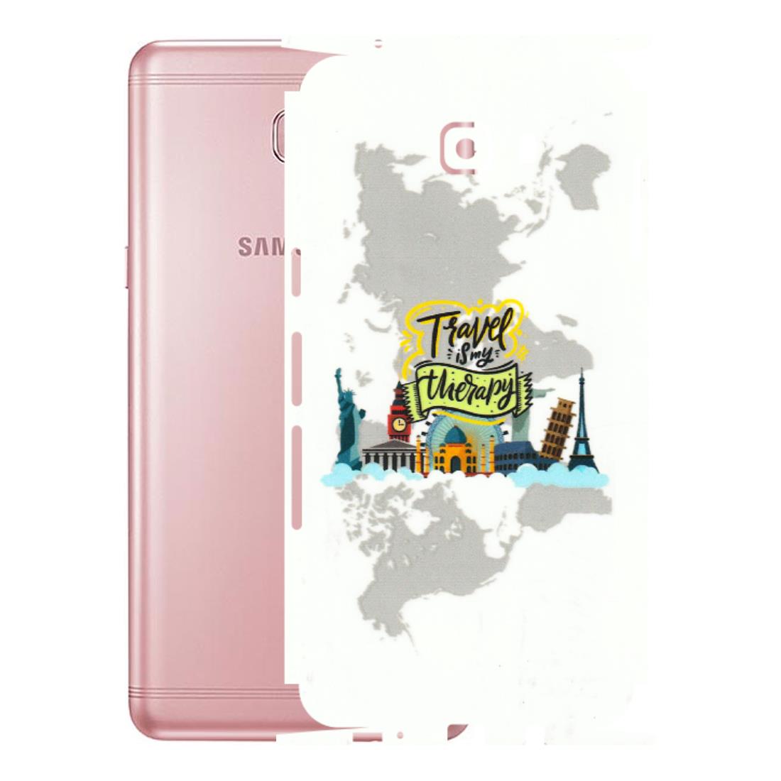 Samsung M/F/Note/Flip and C Phone Skins (All Models) - Travel Therapy - 3D Embossed Finish (L-199) Samsung Galaxy C9 Pro