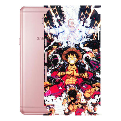 Samsung M/F/Note/Flip and C Phone Skins (All Models) - Luffy Anime Character - 3D Embossed Finish (L-203) Samsung Galaxy C9 Pro