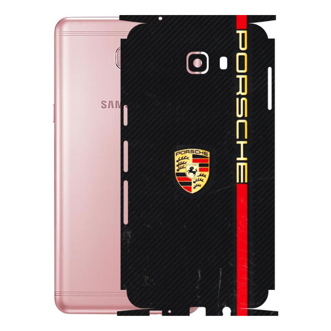 Samsung M/F/Note/Flip and C Phone Skins (All Models) - Premium Porsche - 3D Embossed Finish (L-225) Samsung Galaxy C9 Pro