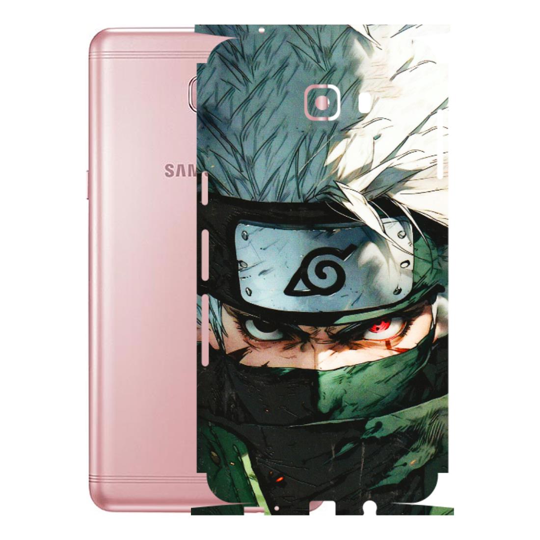 Samsung M/F/Note/Flip and C Phone Skins (All Models) - Kakashi Red Eye Focus - 3D Embossed Finish (L-227) Samsung Galaxy C9 Pro