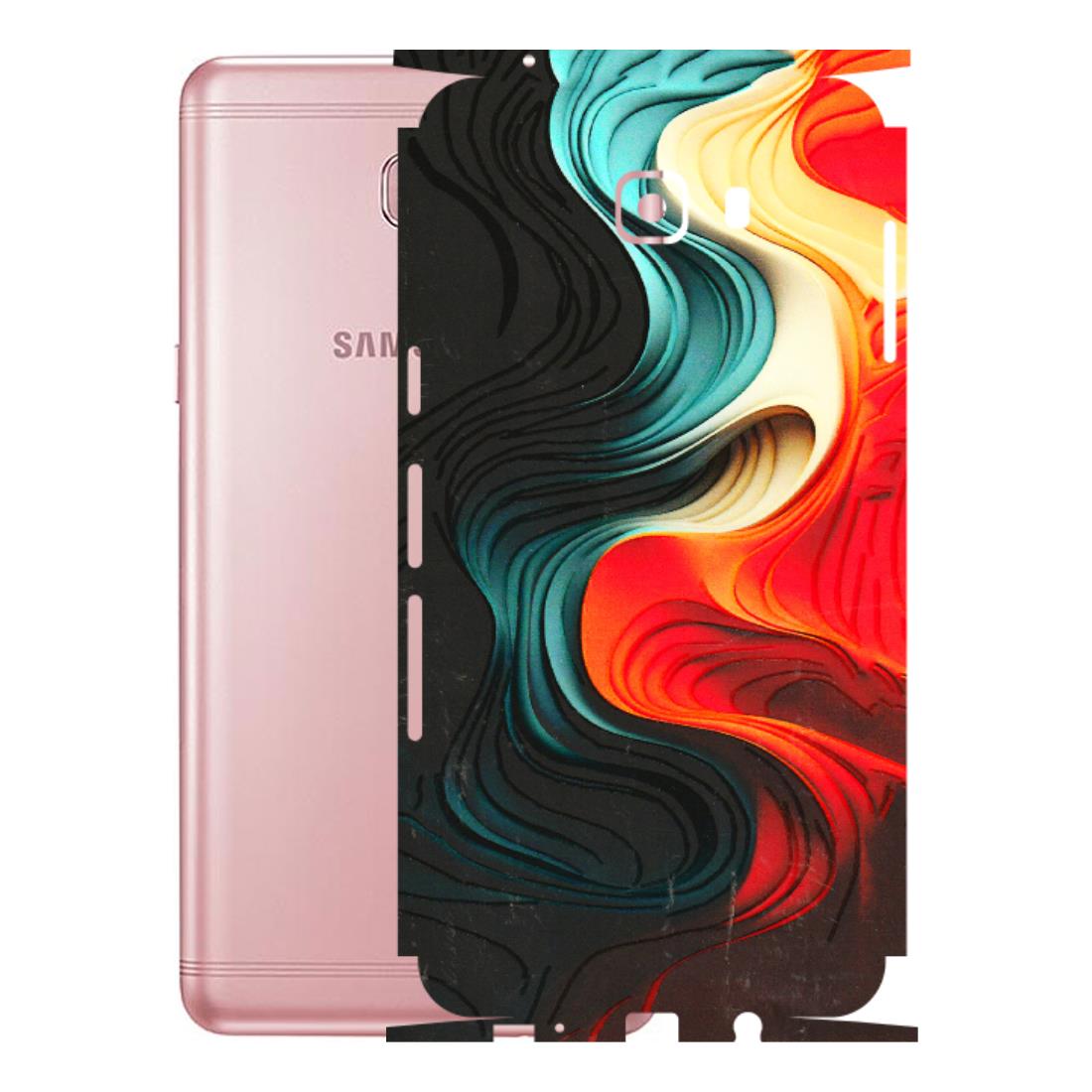 Samsung M/F/Note/Flip and C Phone Skins (All Models) - The Silky Swirl - 3D Embossed Finish (L-240) Samsung Galaxy C9 Pro