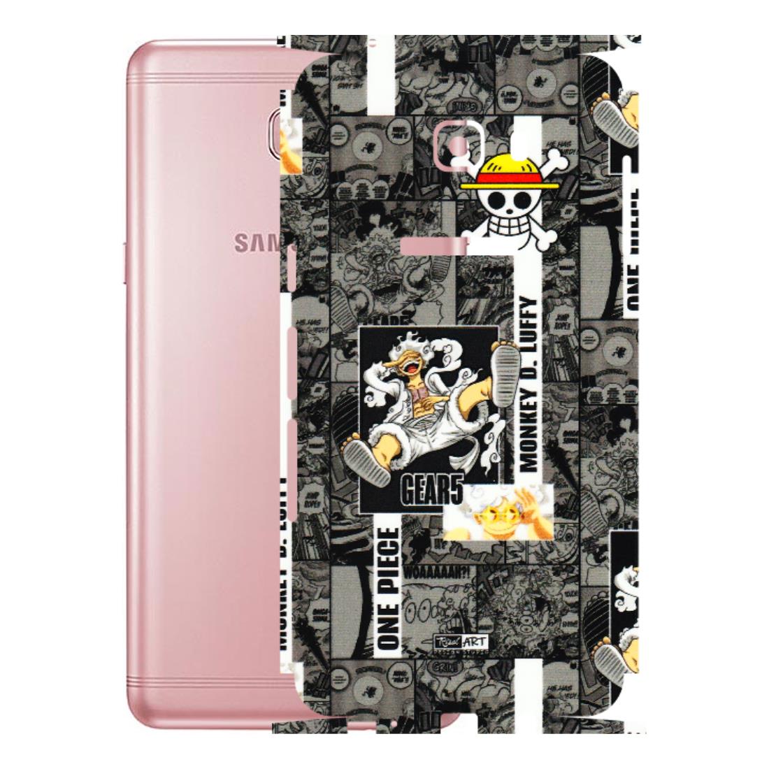 Samsung M/F/Note/Flip and C Phone Skins (All Models) - Cuffy Anime MonkeyCamic - 3D Embossed Finish (L-242) Samsung Galaxy C9 Pro