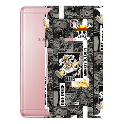 Samsung M/F/Note/Flip and C Phone Skins (All Models) - Cuffy Anime MonkeyCamic - 3D Embossed Finish (L-242) Samsung Galaxy C9 Pro
