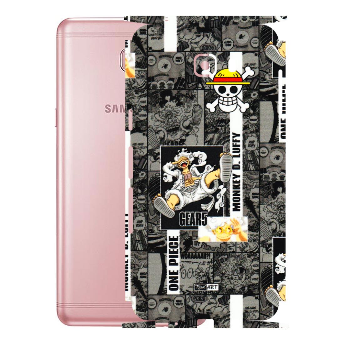 Samsung M/F/Note/Flip and C Phone Skins (All Models) - Cuffy Anime MonkeyCamic - 3D Embossed Finish (L-242) Samsung Galaxy C9 Pro