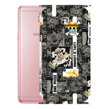 Samsung M/F/Note/Flip and C Phone Skins (All Models) - Cuffy Anime MonkeyCamic - 3D Embossed Finish (L-242) Samsung Galaxy C9 Pro
