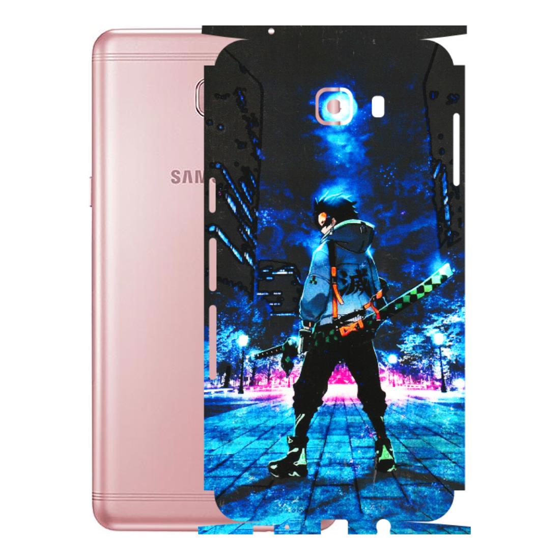 Samsung M/F/Note/Flip and C Phone Skins (All Models) - Demon Slayer Sword - 3D Embossed Finish (L-247) Samsung Galaxy C9 Pro
