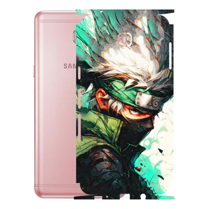 Samsung M/F/Note/Flip and C Phone Skins (All Models) - Kakashi Side Profile - 3D Embossed Finish (L-249) Samsung Galaxy C9 Pro