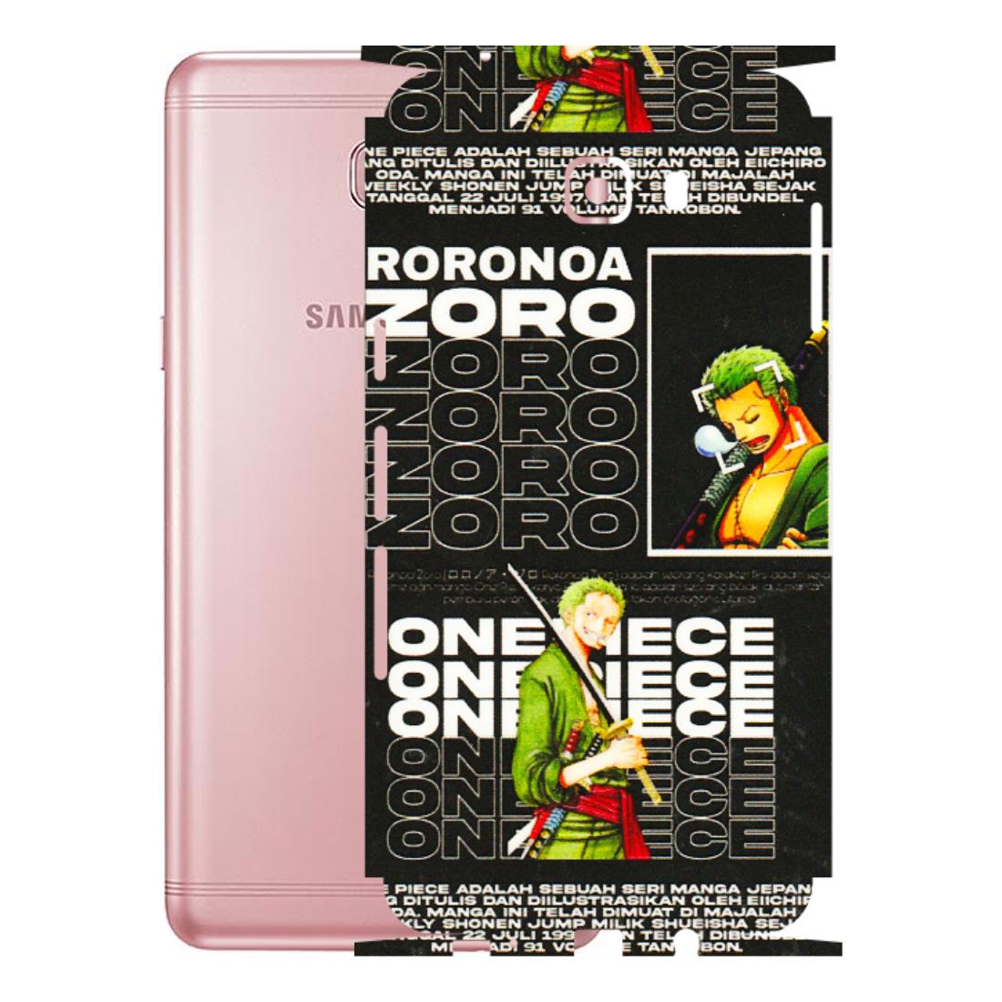 Samsung M/F/Note/Flip and C Phone Skins (All Models) - One Piece Zoro - 3D Embossed Finish (L-250) Samsung Galaxy C9 Pro
