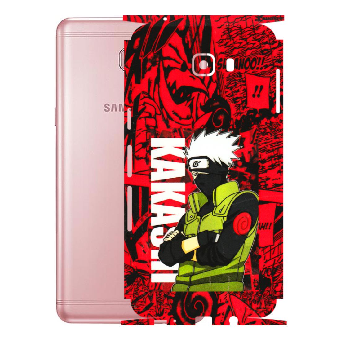 Samsung M/F/Note/Flip and C Phone Skins (All Models) - Kakashi Red Anime - 3D Embossed Finish (L-251) Samsung Galaxy C9 Pro