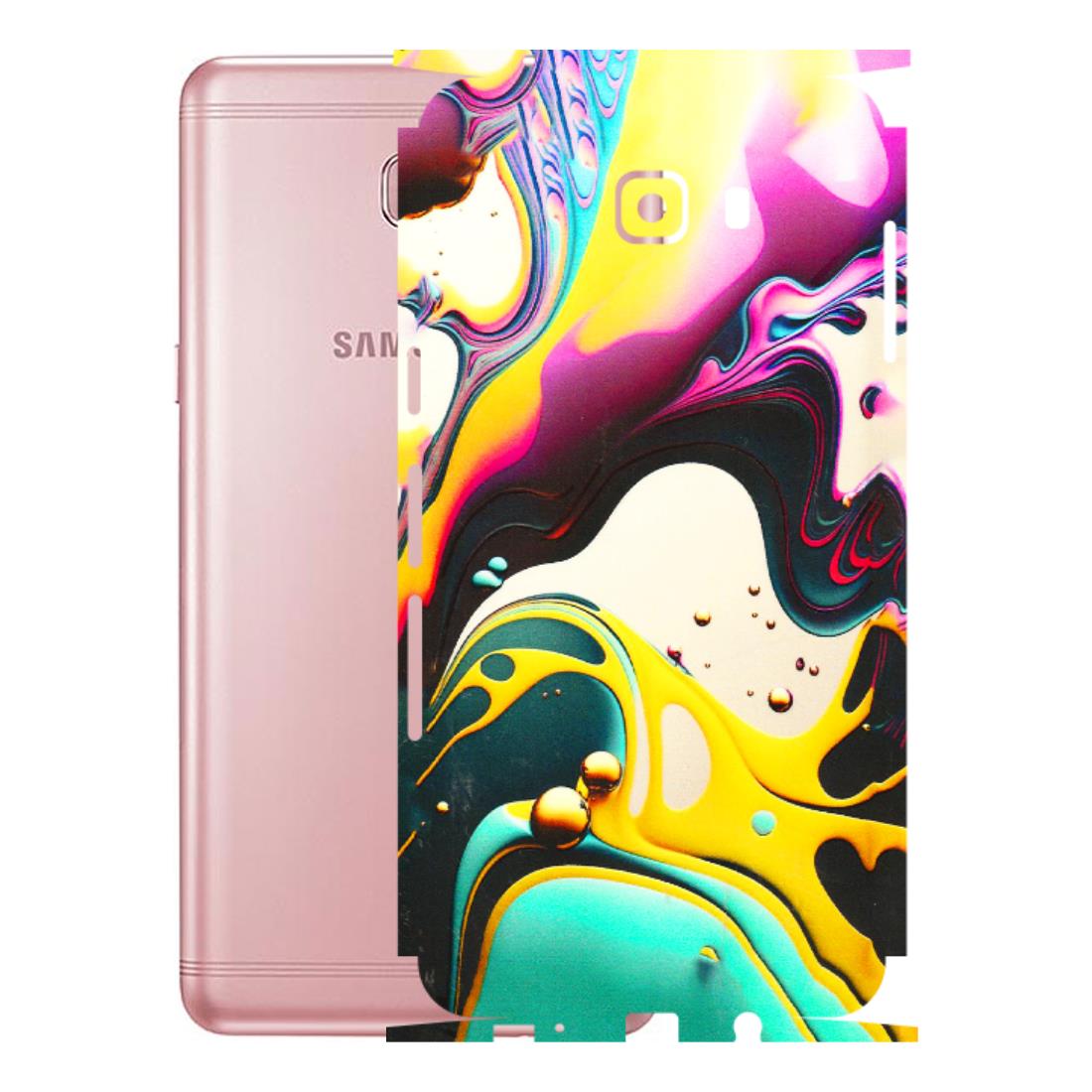 Samsung M/F/Note/Flip and C Phone Skins (All Models) - Multicolor Abstract pattern - 3D Embossed Finish (L-254) Samsung Galaxy C9 Pro