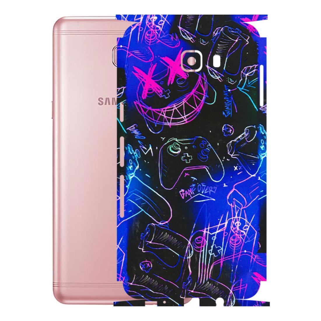 Samsung M/F/Note/Flip and C Phone Skins (All Models) - Gamers Paradise - 3D Embossed Finish (L-258) Samsung Galaxy C9 Pro