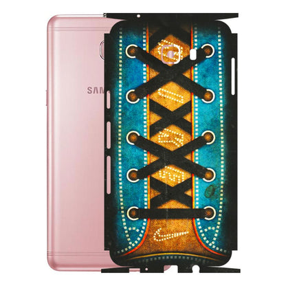 Samsung M/F/Note/Flip and C Phone Skins (All Models) - Sneakers Lover Nike - 3D Embossed Finish (L-262) Samsung Galaxy C9 Pro