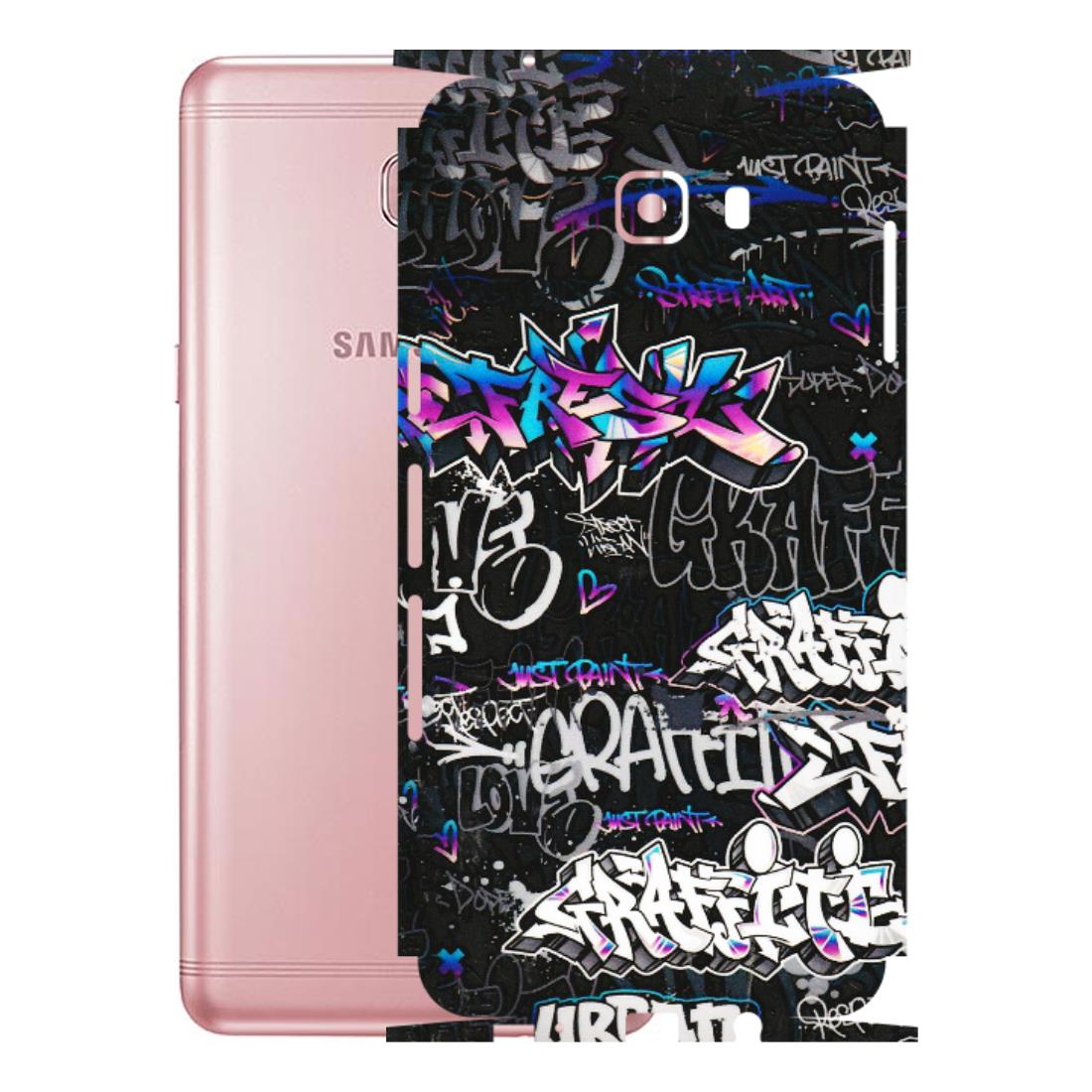 Samsung M/F/Note/Flip and C Phone Skins (All Models) - Graffiti Killer - 3D Embossed Finish (L-274) Samsung Galaxy C9 Pro