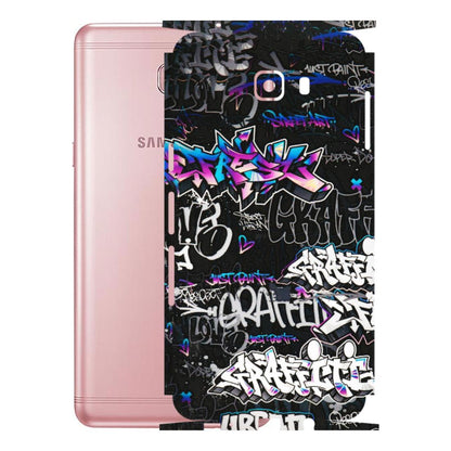 Samsung M/F/Note/Flip and C Phone Skins (All Models) - Graffiti Killer - 3D Embossed Finish (L-274) Samsung Galaxy C9 Pro