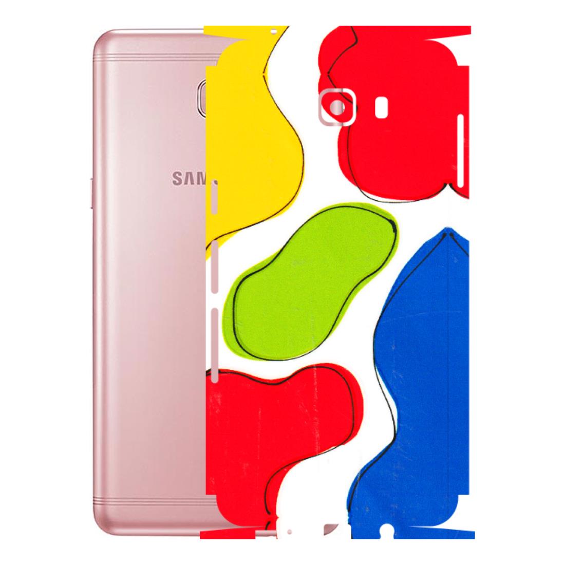 Samsung M/F/Note/Flip and C Phone Skins (All Models) - RGB Colour Paint - 3D Embossed Finish (L-284) Samsung Galaxy C9 Pro