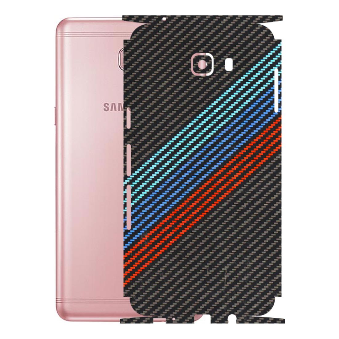 Samsung M/F/Note/Flip and C Phone Skins (All Models) - Carbon BM - 3D Embossed Finish (L-302) Samsung Galaxy C9 Pro
