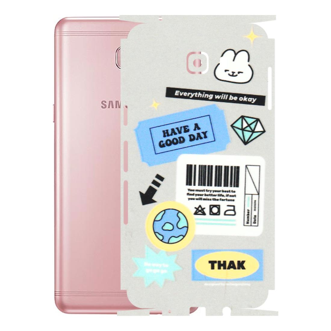 Samsung M/F/Note/Flip and C Phone Skins (All Models) - Will Be Okay Design - 3D Embossed Finish (L-316) Samsung Galaxy C9 Pro
