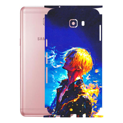 Samsung M/F/Note/Flip and C Phone Skins (All Models) - Sanji Vinsmoke One Piece - 3D Embossed Finish (L-319) Samsung Galaxy C9 Pro