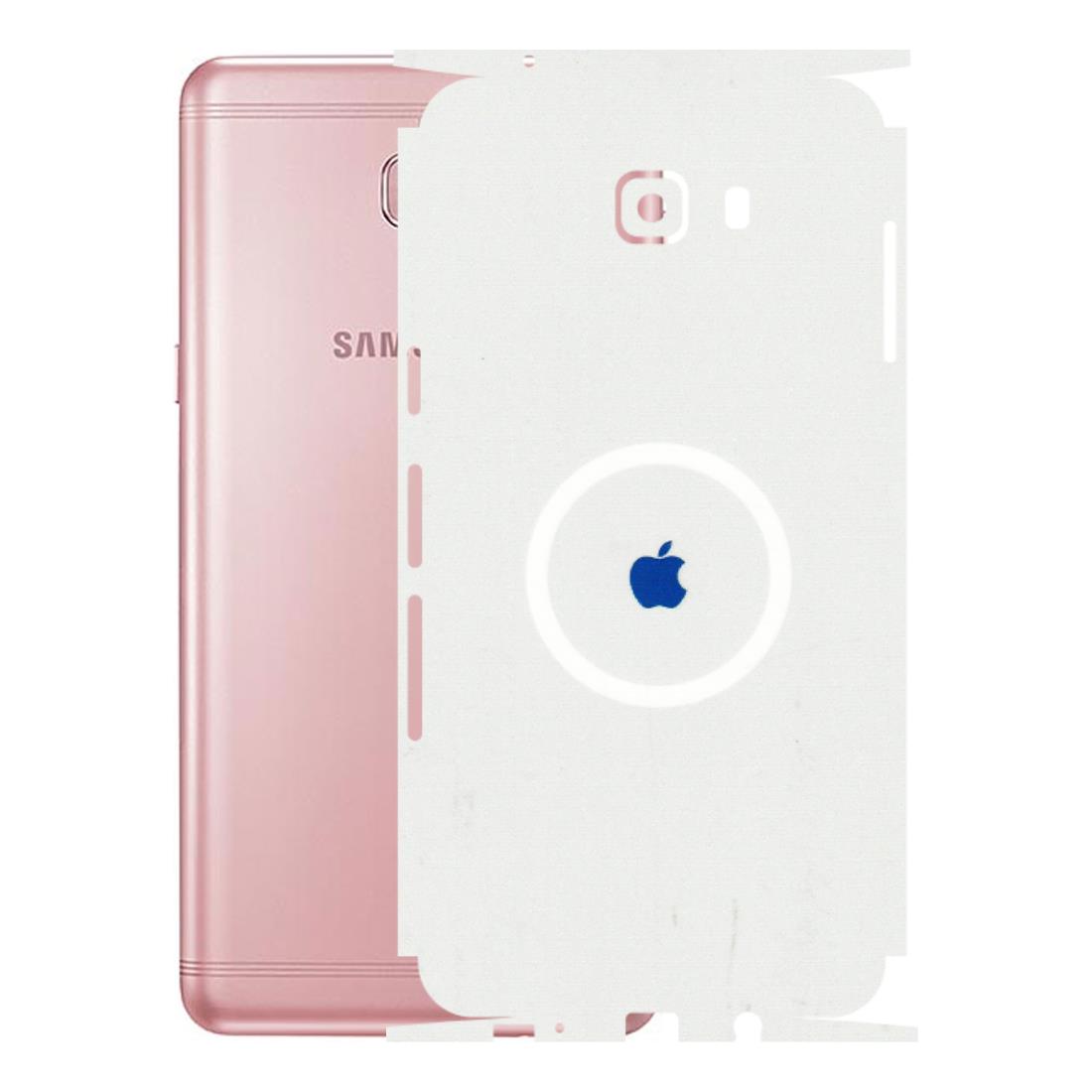 Samsung M/F/Note/Flip and C Phone Skins (All Models) - iPhone Magsafe Logo - 3D Embossed Finish (L-320) Samsung Galaxy C9 Pro