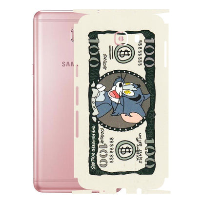 Samsung M/F/Note/Flip and C Phone Skins (All Models) - Tom Hundred Dollar - 3D Embossed Finish (L-324) Samsung Galaxy C9 Pro