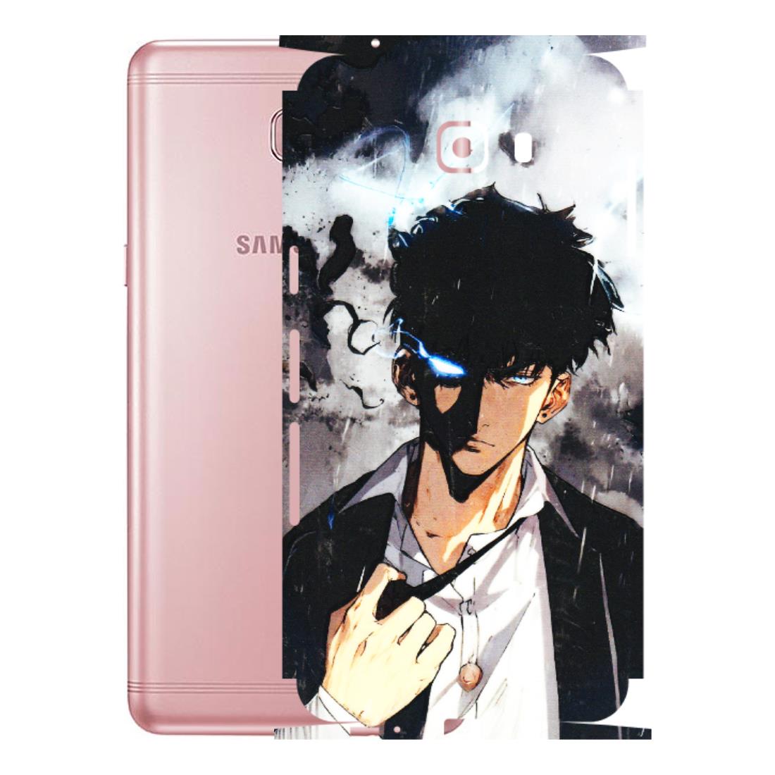 Samsung M/F/Note/Flip and C Phone Skins (All Models) - Sung Jinwoo Manhwa Anime - 3D Embossed Finish (L-328) Samsung Galaxy C9 Pro