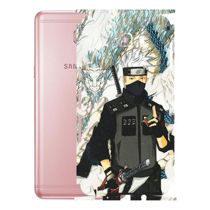 Samsung M/F/Note/Flip and C Phone Skins (All Models) - Kakashi Hatake Naruto Anime - 3D Embossed Finish (L-46) Samsung Galaxy C9 Pro