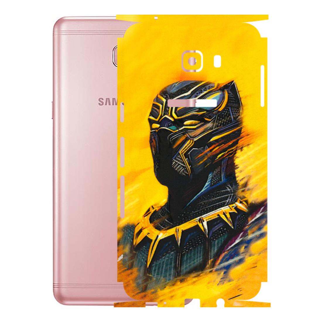 Samsung M/F/Note/Flip and C Phone Skins (All Models) - Yellow Panther - 3D Embossed Finish (L-54) Samsung Galaxy C9 Pro