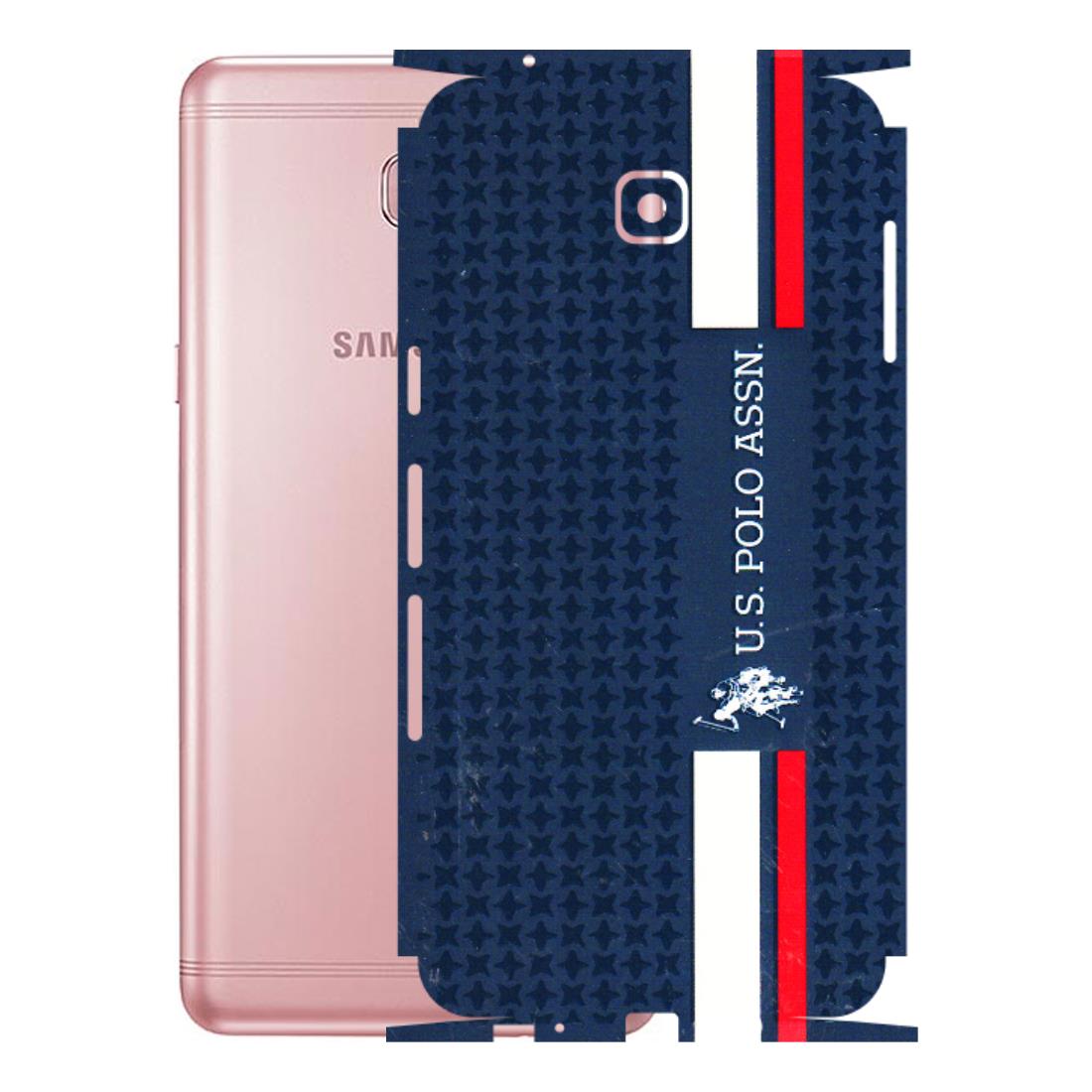 Samsung M/F/Note/Flip and C Phone Skins (All Models) - US POLO Designer Brand - 3D Embossed Finish (L-65) Samsung Galaxy C9 Pro
