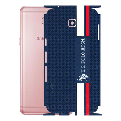 Samsung M/F/Note/Flip and C Phone Skins (All Models) - US POLO Designer Brand - 3D Embossed Finish (L-65) Samsung Galaxy C9 Pro