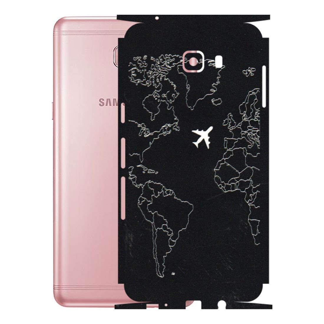 Samsung M/F/Note/Flip and C Phone Skins (All Models) - Never Ending Travel - 3D Embossed Finish (L-79) Samsung Galaxy C9 Pro