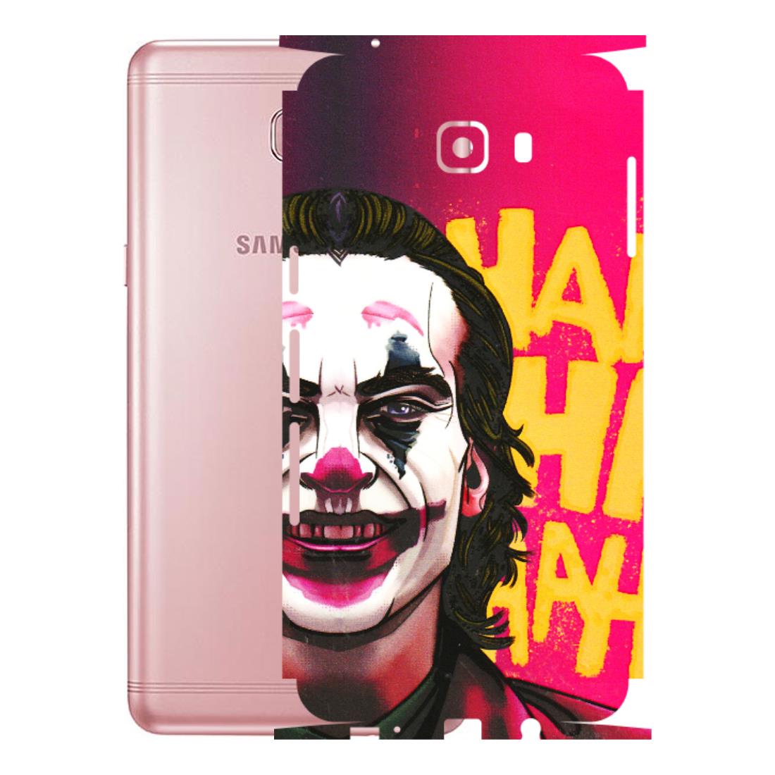 Samsung M/F/Note/Flip and C Phone Skins (All Models) - Joker Evil Laugh - 3D Embossed Finish (L-97) Samsung Galaxy C9 Pro