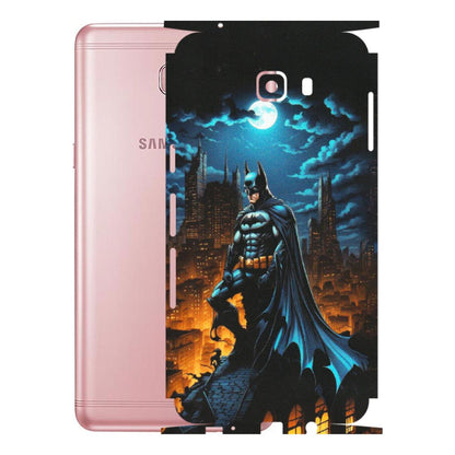 Samsung M/F/Note/Flip and C Phone Skins (All Models) - Batman Arkham City - Matte Finish (M-01) Samsung Galaxy C9 Pro