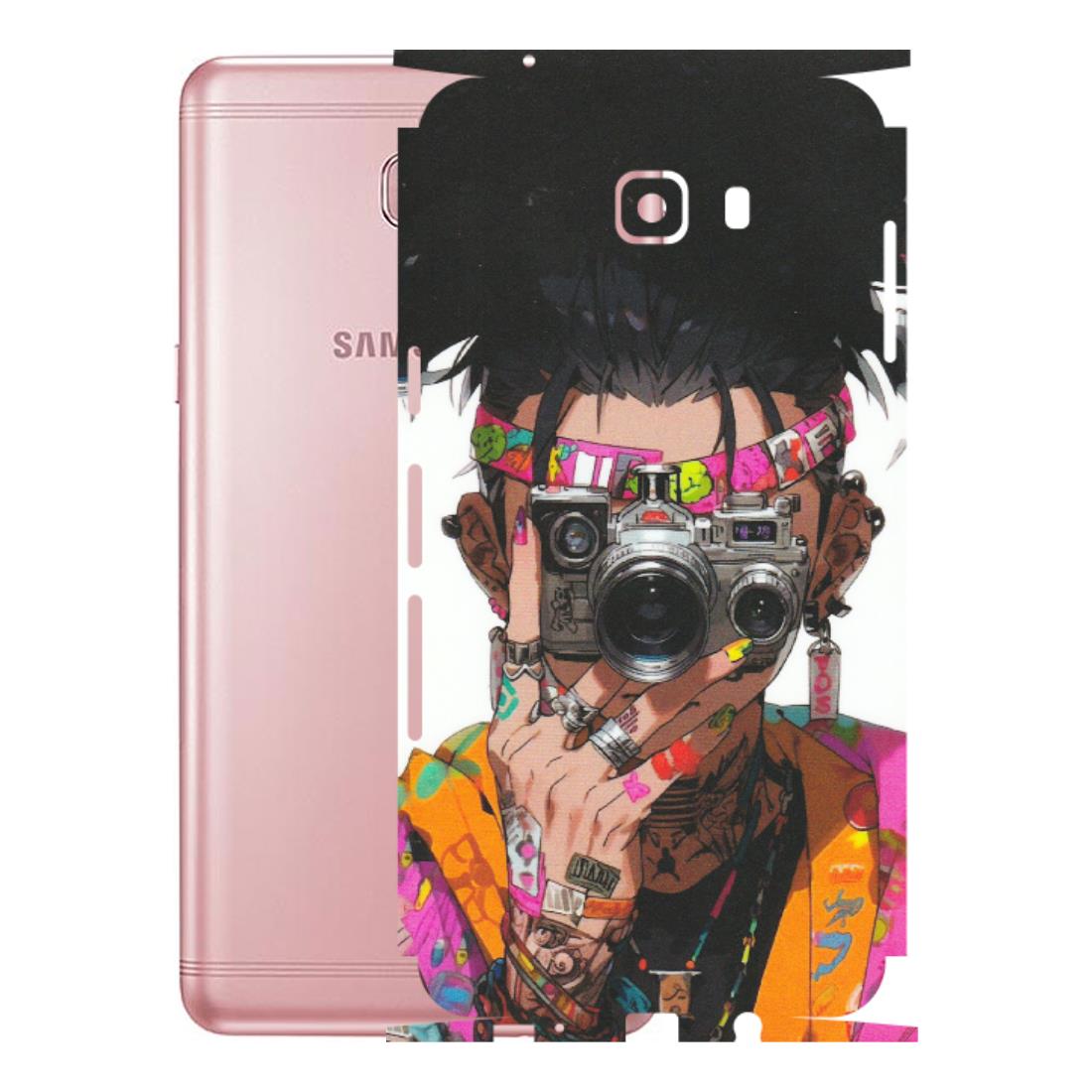 Samsung M/F/Note/Flip and C Phone Skins (All Models) - Camera Lover Girl - Matte Finish (M-09) Samsung Galaxy C9 Pro