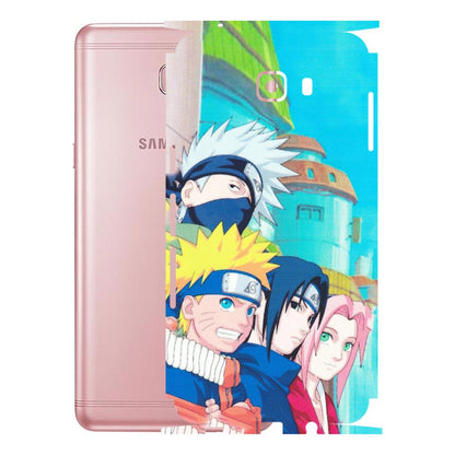 Samsung M/F/Note/Flip and C Phone Skins (All Models) - Team Minato And Kakashi - Matte Finish (M-101) Samsung Galaxy C9 Pro
