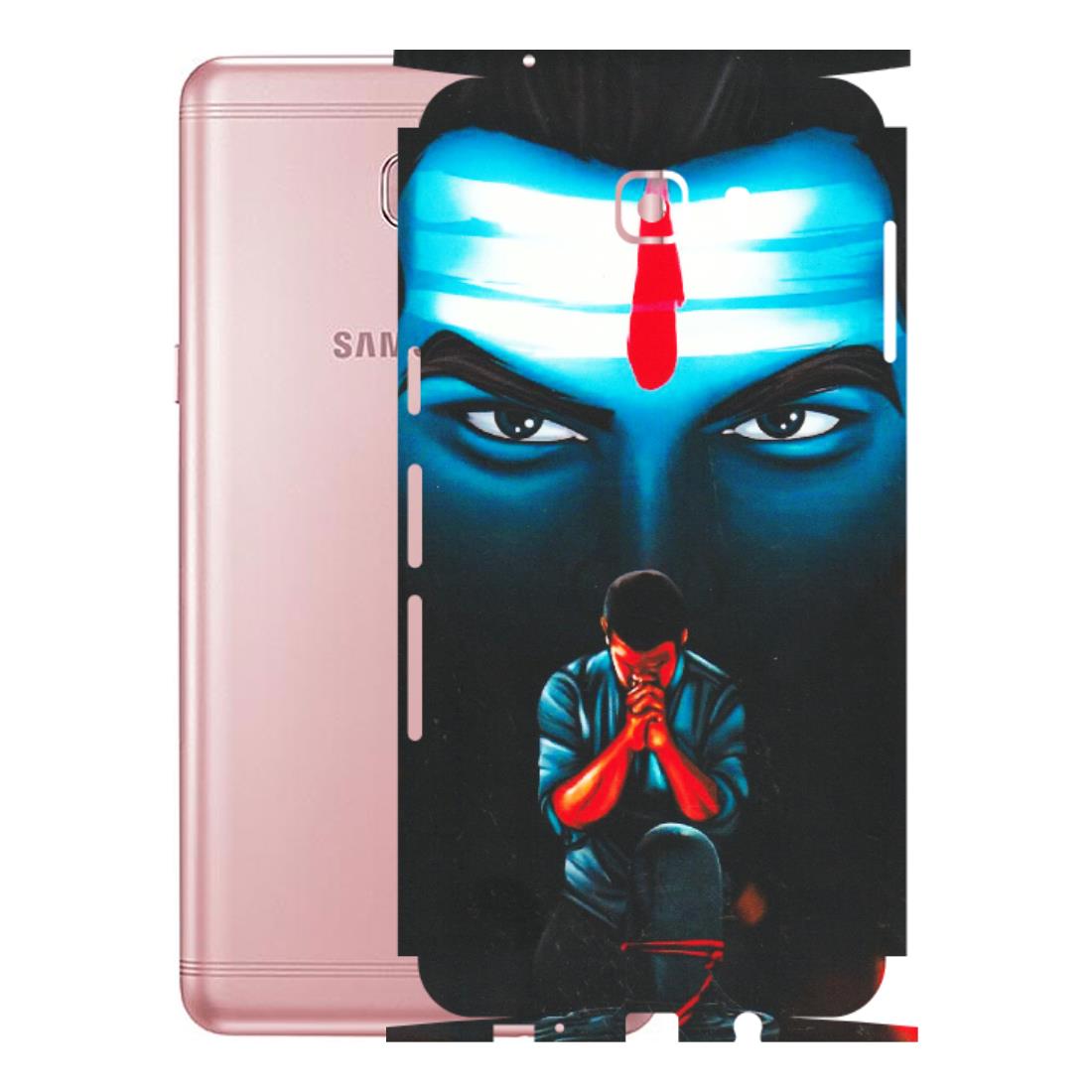 Samsung M/F/Note/Flip and C Phone Skins (All Models) - Mahakal Bhakt - Matte Finish (M-112) Samsung Galaxy C9 Pro