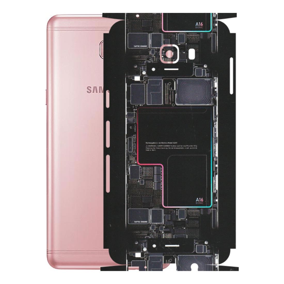 Samsung M/F/Note/Flip and C Phone Skins (All Models) - Motherboard Circuit Layout - Matte Finish (M-117) Samsung Galaxy C9 Pro