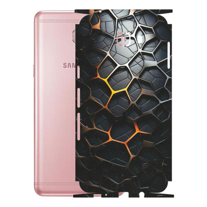 Samsung M/F/Note/Flip and C Phone Skins (All Models) - New Abstract Graphite Tiles - Matte Finish (M-130) Samsung Galaxy C9 Pro