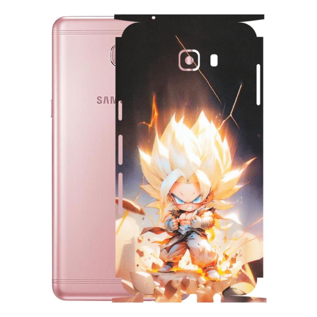 Samsung M/F/Note/Flip and C Phone Skins (All Models) - Goku Dragon Cute Anime - Matte Finish (M-131) Samsung Galaxy C9 Pro