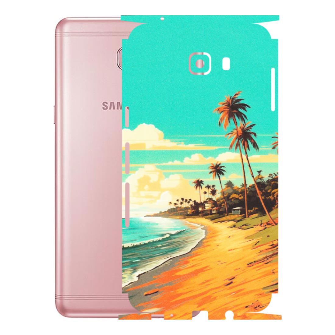 Samsung M/F/Note/Flip and C Phone Skins (All Models) - Miami Beach - Matte Finish (M-136) Samsung Galaxy C9 Pro