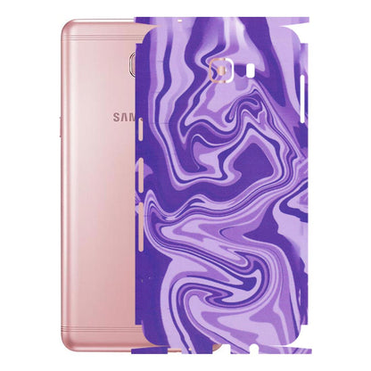 Samsung M/F/Note/Flip and C Phone Skins (All Models) - Hazy Purple Nights - Matte Finish (M-14) Samsung Galaxy C9 Pro