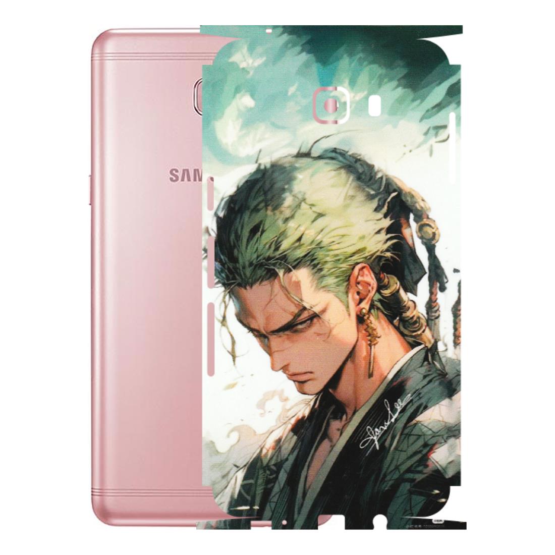 Samsung M/F/Note/Flip and C Phone Skins (All Models) - New Roronoa Zoro One Picece Anime - Matte Finish (M-140) Samsung Galaxy C9 Pro