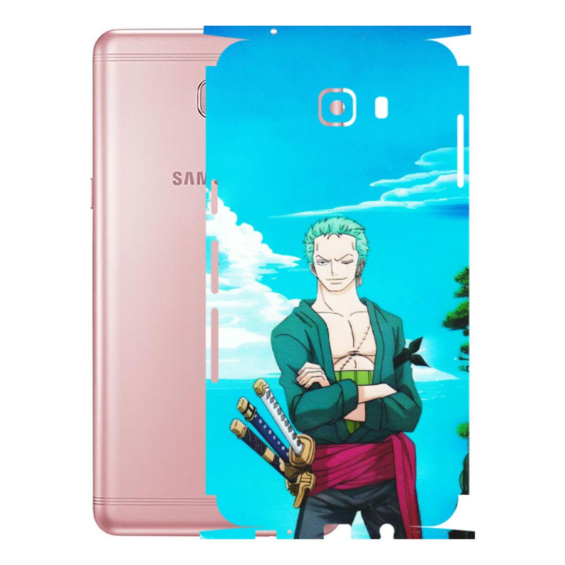 Samsung M/F/Note/Flip and C Phone Skins (All Models) - Cool Swordman Zoro Anime - Matte Finish (M-143) Samsung Galaxy C9 Pro