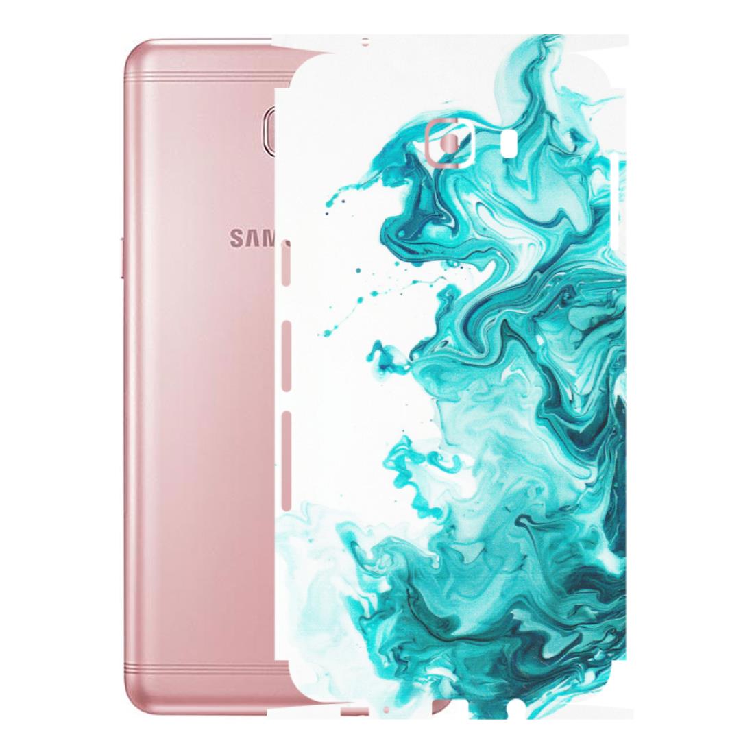 Samsung M/F/Note/Flip and C Phone Skins (All Models) - Sky Blue Abstract Colour - Matte Finish (M-146) Samsung Galaxy C9 Pro